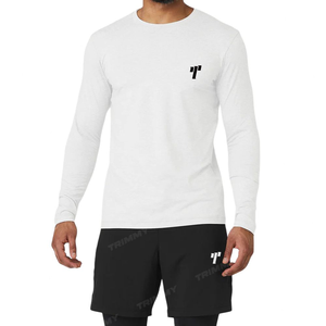 T-shirt à manches longues Hip Hop Spandex personnalisé pour la saison d'été - Product Image 1