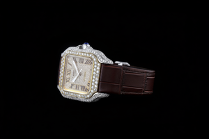 Llegada nueva edición limitada de esqueleto de lujo Iced Out Hip Hop reloj de pulsera para hombre con diamante de moissanita Original en claridad Vvs - Product Image 2