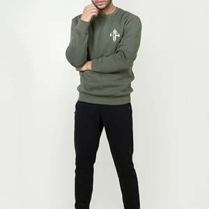 Nouveaux sweats 100% coton à col rond pour hommes vêtements décontractés de qualité supérieure pour l'hiver par RIVIAN ATLANTIC - Product Image 4