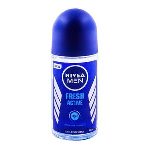 Nivea Men Fresh Active 48H Fraîcheur Longue Durée Roll on Deon 50ml - Product Image 1