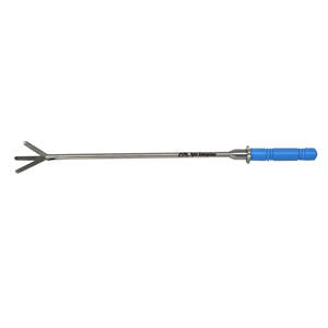 Instrument chirurgical réutilisable et autoclavable pour rétracteur hépatique mini-invasif, lame à 3 branches, rétracteur laparoscopique en forme d'éventail - Product Image 1
