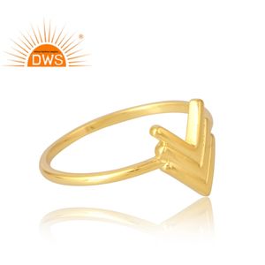 แหวนชุบทอง18K 925เงินสเตอร์ลิงเครื่องประดับชั้นดีสำหรับผู้หญิงของขวัญสำหรับผู้หญิง - Product Image 4