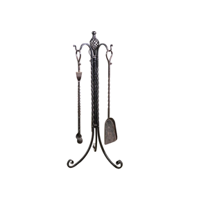 Design élégant fait à la main élégant personnalisé Unique Style classique personnalisé moderne fantaisie Vintage ensembles d'outils de feu de haute qualité - Product Image 6