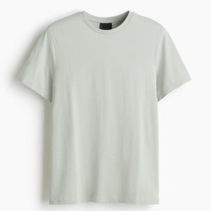 Camisetas de algodón básicas suaves para todos los días, cuello redondo, ajuste Regular 150GSM, ligeras, cómodas, descuentos por pedidos a granel, MOQ 20 piezas - Product Image 5