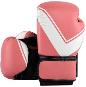 Guantes de kickboxing de cuero de grano de menta profesional 6oz 8oz 12oz 14oz 16oz guantes de boxeo para entrenamiento deporte - Product Image 1