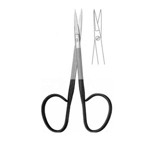 Tijeras Iris Rectas Reutilizables, Juego de Instrumentos Quirúrgicos Manuales de Acero Inoxidable con Punta Afilada y Mango para Uso Profesional - Product Image 2