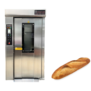 Four rotatif électrique à 16 plateaux en acier inoxydable 304 pour pain pizza baguette KIEN AN Vietnam - Product Image 1
