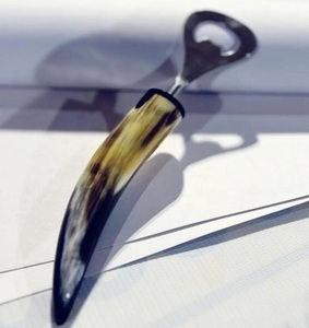 Ouvre-bouteilles de luxe en corne de boeuf pour offrir Ouvre-bouteille en corne de buffle personnalisable Ouvre-bouteille en corne de boeuf artisanal - Product Image 6