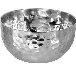 Top Selling Fruit Salad <b>Bowl</b> with Stylish Designer <b>Metal</b> <b>Bowl</b> Shiny Finishing Dinner Table Food Serving <b>Bowl</b> Best Quality - Product Image 4
