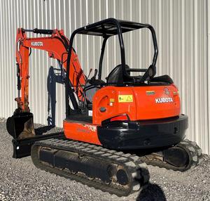 ENVÍO GRATUITO KUBOTA KX057-4 MINI EXCAVADORA 47HP OPEN ROPS DIÉSEL Aprobado por EPA y CE Bomba de Motor Hidráulico Auxiliar Caja de Cambios Plc. - Product Image 1