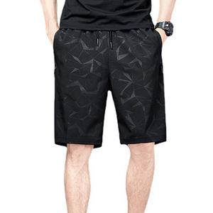 Short d'été pour homme en polyester léger avec logo personnalisé design multicolore idéal pour l'entraînement de gym et la course à pied - Product Image 2