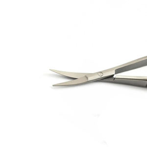 Nuevo YD Super Sharp Acero inoxidable profesional curvo ruso uñas cutícula Micro tijeras manicura por Surgiright Instruments - Product Image 3