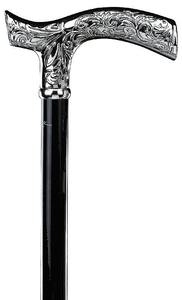 Canne de marche en laiton de qualité supérieure avec poignée ergonomique pour hommes et femmes âgés, pour la marche en extérieur, stabilité et confort - Product Image 6