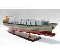 LURLINE 100cm MODÈLE DE BATEAUX EN BOIS/CARGO/PORTE-CONTENEURS/NAVIRES COMMERCIAUX/ARTISANAT