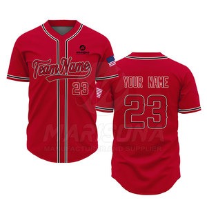 Maillot de baseball uni, nouveau design, vente en gros, maillot de baseball de haute qualité - Product Image 3