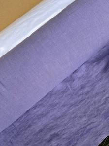 Tissu en lin tissé 100 % biologique en gros, largeur 115''/292cm, style uni, couleur personnalisée, pour l'industrie du textile de maison, garçons et filles - Product Image 6