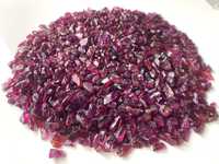 Lot de pierres brutes de grenat rhodolite rose naturel de qualité AA+ pour la fabrication de bijoux, vente en gros