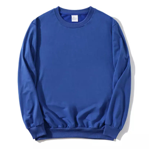 Men's Custom Long-Sleeve Crewneck Hoodie 3D Embossed Logo <b>Waterproof</b> Windproof <b>Lined</b> Eco-Friendly <b>Fleece</b> Fabric Sweatshirt - Product Image 5
