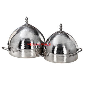 Olla Caliente de Nácar de Diseño, Cazuela Hecha a Mano de Primera Calidad, Última Llegada, Cazuela Redonda de Metal para Mantener la Comida Caliente - Product Image 4