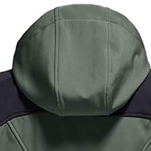 2025 New Custom <b>Men's</b> Softshell <b>Jacket</b> Breathable High Street Style Durable Winter Season OEM Fashionable Design Hooded Front - Product Image 5