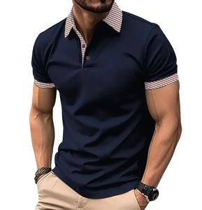 Precio de fábrica Unisex Deportes Polo Camiseta Logotipo personalizado Impreso en blanco Manga corta Polo de golf para hombres - Product Image 3