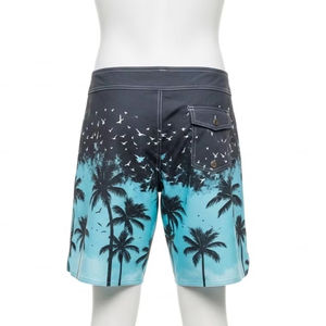 Pantalones Cortos de Lona de Secado Rápido, Tela de Poliéster, Estampado por Sublimación, Ligeros, para Playa, Natación, Surf, Casuales, para Hombre, para Usar en Verano - Product Image 2