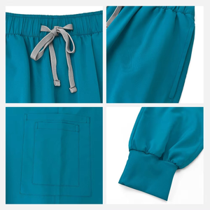 Hot Selling High Quality Soft Fabric Nursing Uniform Unisex Short Sleeve <b>Scrubs</b> <b>Sets</b> for Hospital Use Wholesale <b>Scrubs</b> Men Women - Product Image 4