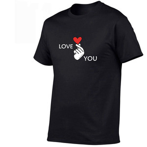 T-shirt à manches courtes classique pour homme, haut en coton pur de qualité supérieure, uni, noir et blanc, décontracté, été, 100% - Product Image 5