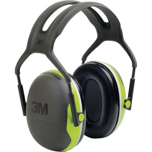 Protection auditive 3M X4A EN 352-1 SNR 33 dB avec serre-tête et coques diélectriques fines - Product Image 1