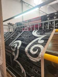 Alfombra Turca de Poliéster Afelpada Adiva, Tejida en Jacquard, Hecha a Máquina, de Pelo Alto, Acolchada, Reversible, Lavable, con Respaldo Antideslizante de Yute - Product Image 1