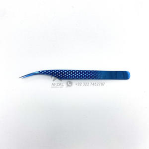 Pince à épiler pour extensions de cils OEM Diamond Grip Outil d'alimentation en cils en acier japonais pour la beauté - Product Image 1