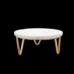 Support à gâteau en marbre blanc pour la maison, la cuisine, le service quotidien de desserts, les repas en famille et les réceptions décontractées, vente en gros en provenance d'Inde - Product Image 2