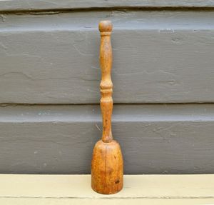 Écrase-légumes et presse-purée écologique en bois dur |   Design moderne |   Fait main |   Vente en gros |   Finition de haute qualité - Product Image 1