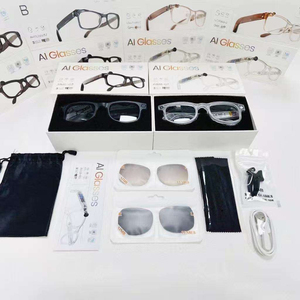 Lunettes IA AIMB G2 avec caméra 8MP, traduction IA, monture métallique, charge magnétique - Product Image 6