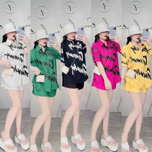 Ensemble de vêtements deux pièces pour femmes Prix raisonnable Emballage personnalisé naturel décontracté lavable Fabricant du Vietnam - Product Image 6