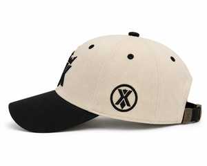 Gorra de Béisbol Xafa Weavings con Diseño de Corona Bordada - Poliéster/Algodón, Hebilla Plateada/Cobre, Unisex, Moda Hip Hop, Estilo Urbano - Product Image 4