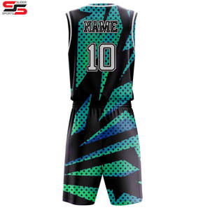 Conjuntos de baloncesto personalizados camiseta sublimación espacios en blanco al por mayor camisetas de baloncesto personalizadas diseño uniforme camiseta de baloncesto DIY - Product Image 2