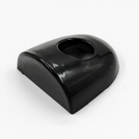 Nouvelle poignée de porte avec cache-trou en plastique ABS noir pour Megane Scenic (références 8200361250, 8200361251, 8200028786, 8200036411, 806470002R)