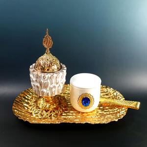 Brûleur d'encens en métal haute tendance pour accessoires de parfum aromatique pour la maison et le bureau Brûleur d'encens Bakhoor Look personnalisé - Product Image 2