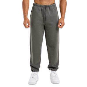 Pantalon de survêtement pour hommes en tissu doux sur mesure Fournisseur OEM avec impression de logo et support de fabrication de marque privée Service OEM - Product Image 1