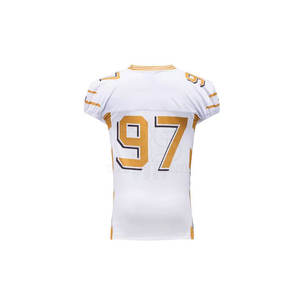 Camiseta de fútbol americano personalizable, estilo juvenil, diseño transpirable a un precio, los últimos uniformes de fútbol americano - Product Image 2