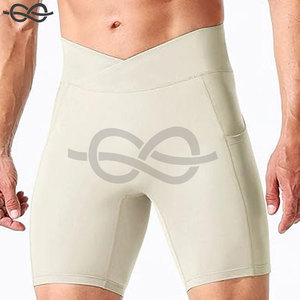 Short de cycliste respirant 2-en-1 personnalisé OEM ODM pour hommes short de cycliste en polyester haute performance pour hommes évacuant l'humidité - Product Image 6