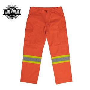 Pantalones de Trabajo Unisex de Alta Visibilidad con Múltiples Bolsillos, Personalizables al por Mayor, Pantalones de Seguridad de Poliéster Resistentes con Rodilleras - Product Image 5
