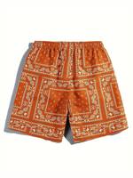 Pantalones Cortos de Verano para Hombre al por Mayor, Transpirables, con Estampado por Sublimación, Cordón Ajustable, Tejido, Patrón Liso, Bolsillos, Tallas Grandes, Personalizables