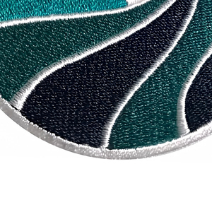 Patchs brodés en chenille texturée créative pour vestes, jeans, chemises et accessoires, disposition de points raffinée, à coudre, personnalisable - Product Image 2