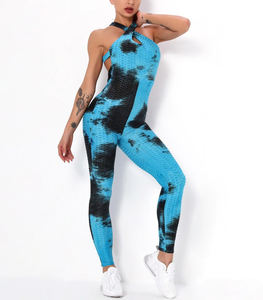 OEM ODM Ensemble de yoga pour femmes Leggings sans couture à haute élasticité avec soutien-gorge de sport rembourré Fournisseur de vêtements d'entraînement de gymnastique - Product Image 5