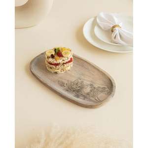 Bandeja Decorativa de Madera de Alta Calidad, Bandejas Personalizadas, Recién Llegado, Hecho a Mano, Ecológico, Apto para Lavavajillas, para Té y Café - Product Image 5