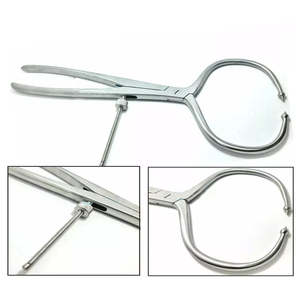 Instrumentos Quirúrgicos Ortopédicos, Pinzas de Reducción Pélvica Circulares de Acero Inoxidable de 390 mm, Manuales, Aprobadas por CE MOL, Garantía de 2 Años - Product Image 3