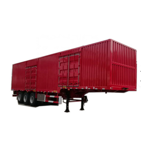 Semirremolque de 40 pies para Transporte – Caja, Remolque de Plataforma, Remolque de Carga Abierto - Product Image 3