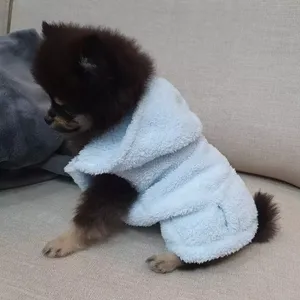 High Grade Customized Dog Towel <b>Cloth</b> Solid Cute Leisure Style Polyester Microfiber <b>Drying</b> Pet Accessories - Product Image 3